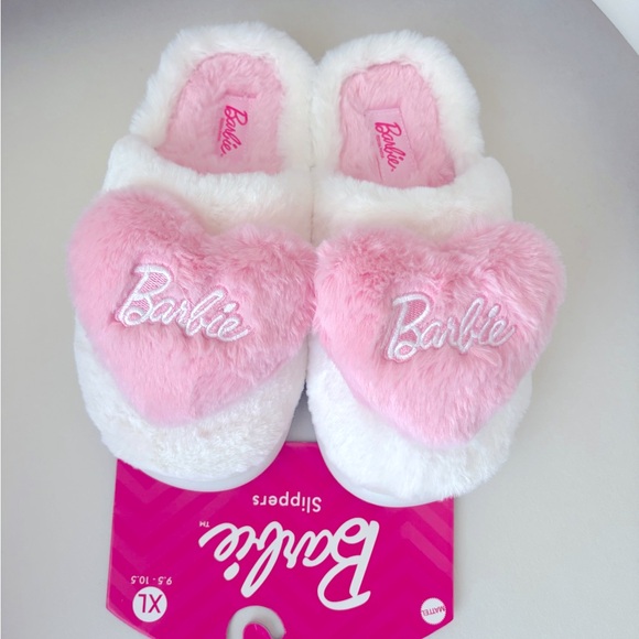 NWT Barbie Slippers-perfect VD 💝🎁 - Picture 1 of 1